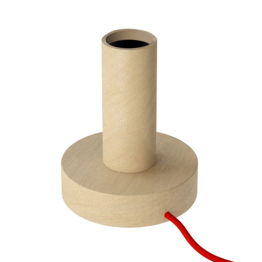 Posaluce – Tischlampe aus Holz Large – Neutral