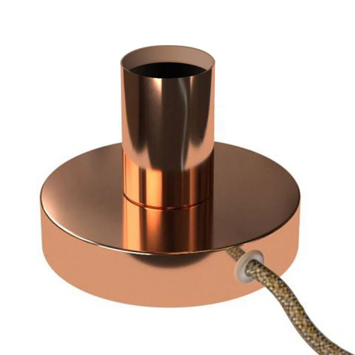 Posaluce – Tischleuchte aus Metall – Kupfer