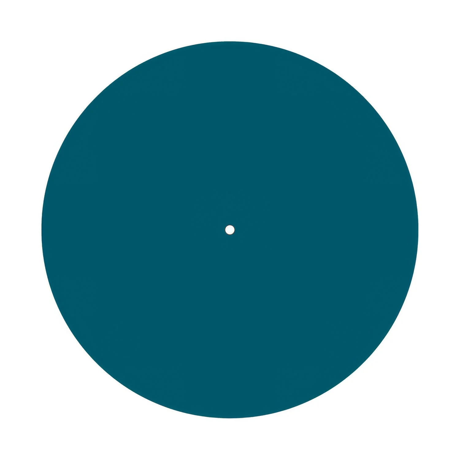 Lampenbaldachin XXL Rose-One rund, Durchmesser 400 mm mit 1 Loch und 4 seitlichen Löchern – Petrol - Image 3