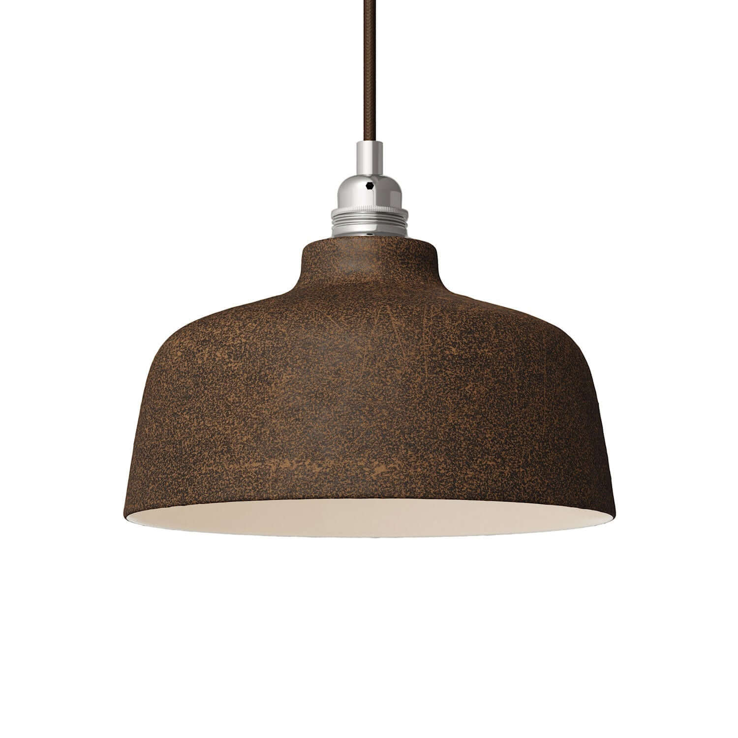 Schirm Coppa aus Keramik, Materia-Kollektion – Made in Italy – Corten-Effekt