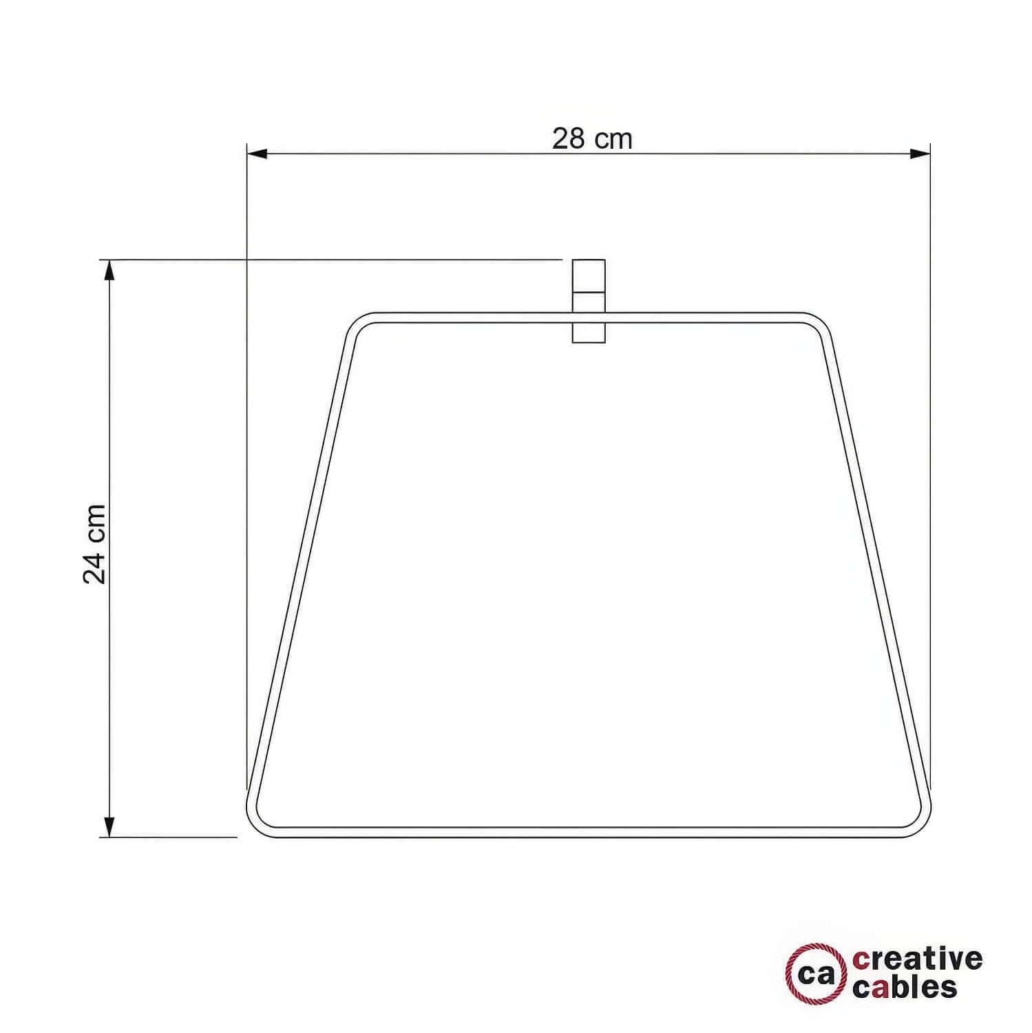 Lampenschirm Duedì Base aus Metall mit Metall-Fassungsabdeckung und E27-Fassung – Weiß - Image 4