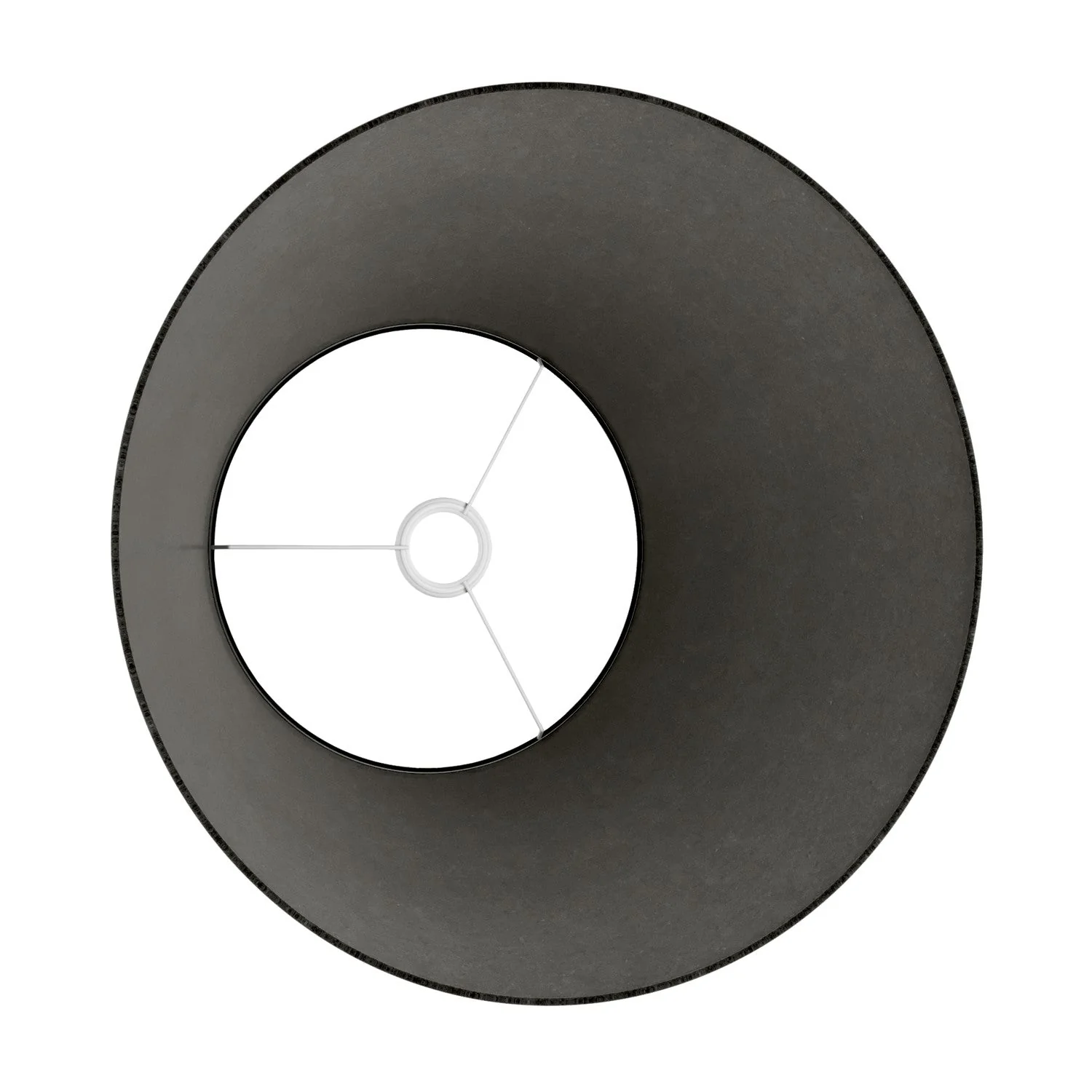 Impero Lampenschirm L für Pendelleuchten mit E27-Fassung – Made in Italy – Dunkelgraue Wolle - Image 3