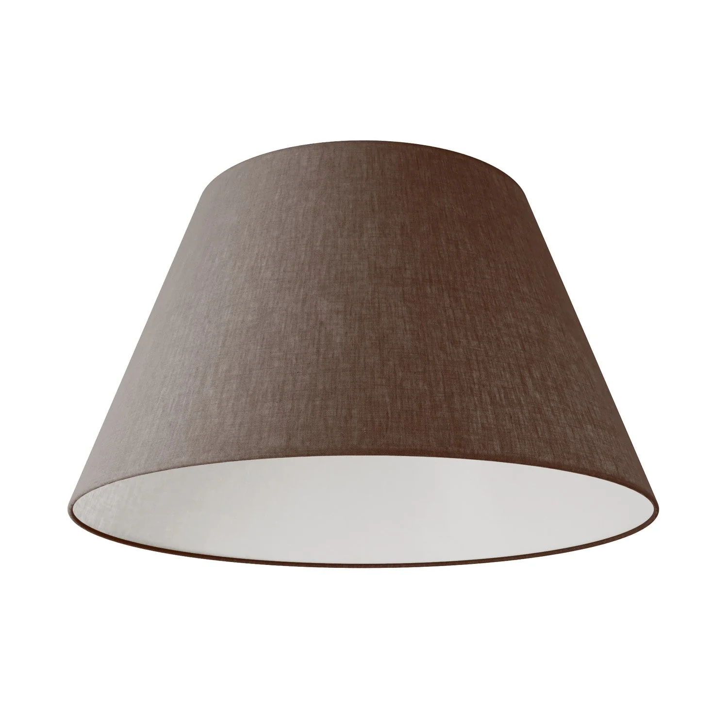 Lampenschirm Impero L für Hängeleuchte mit E27-Fassung – Made in Italy – Camelot Braun