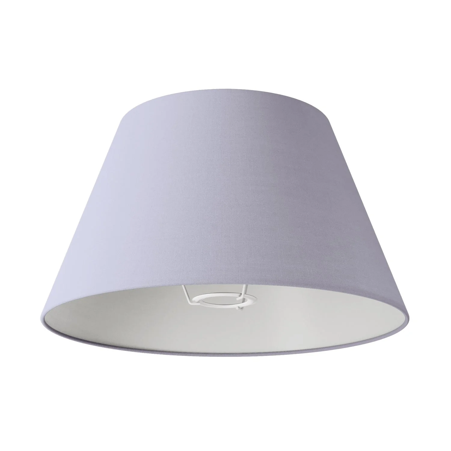 Impero M Lampenschirm aus Stoff für Stehleuchte mit E27-Fassung - Made in Italy - Lila Stoff