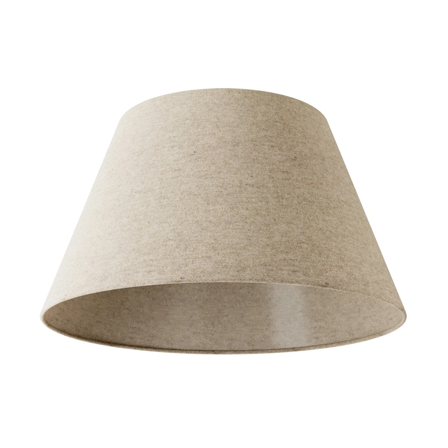 Impero Lampenschirm M für Pendelleuchte mit E27-Fassung – Made in Italy – Beige Wolle