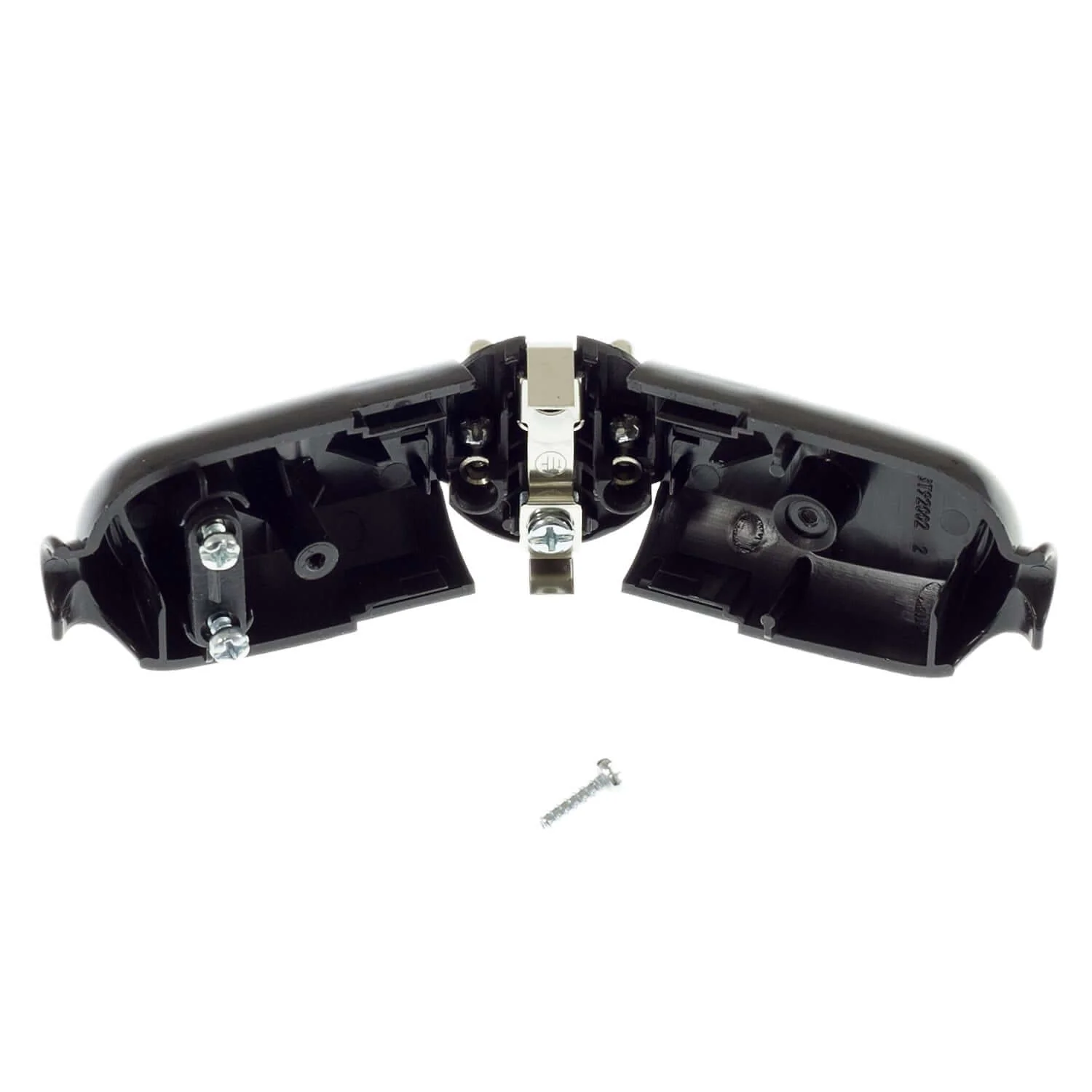 Schuko-Stecker – Made in Italy – Schwarz - Image 2
