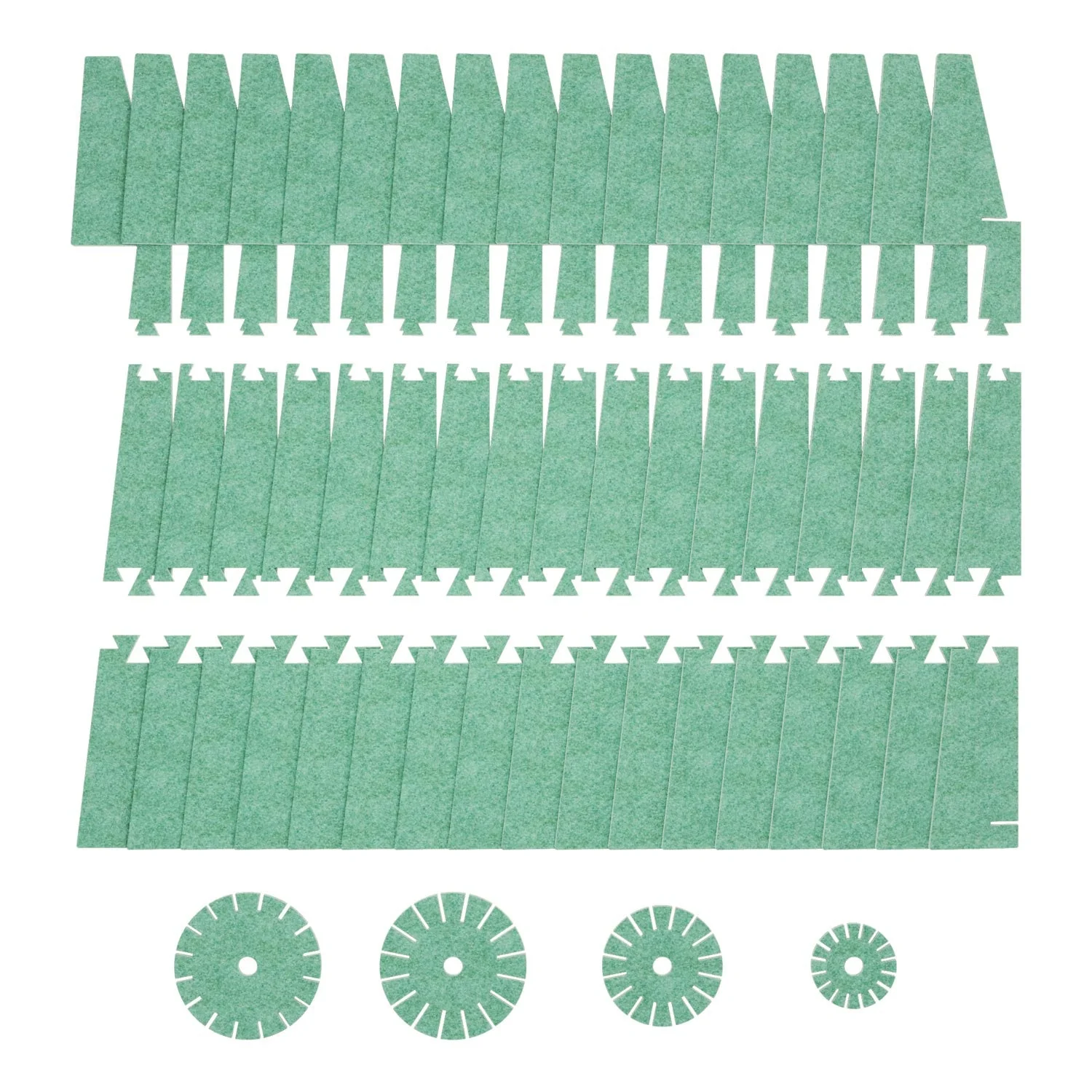 SHHINE – Stehleuchte aus schallabsorbierendem Material – Grün melange - Image 5