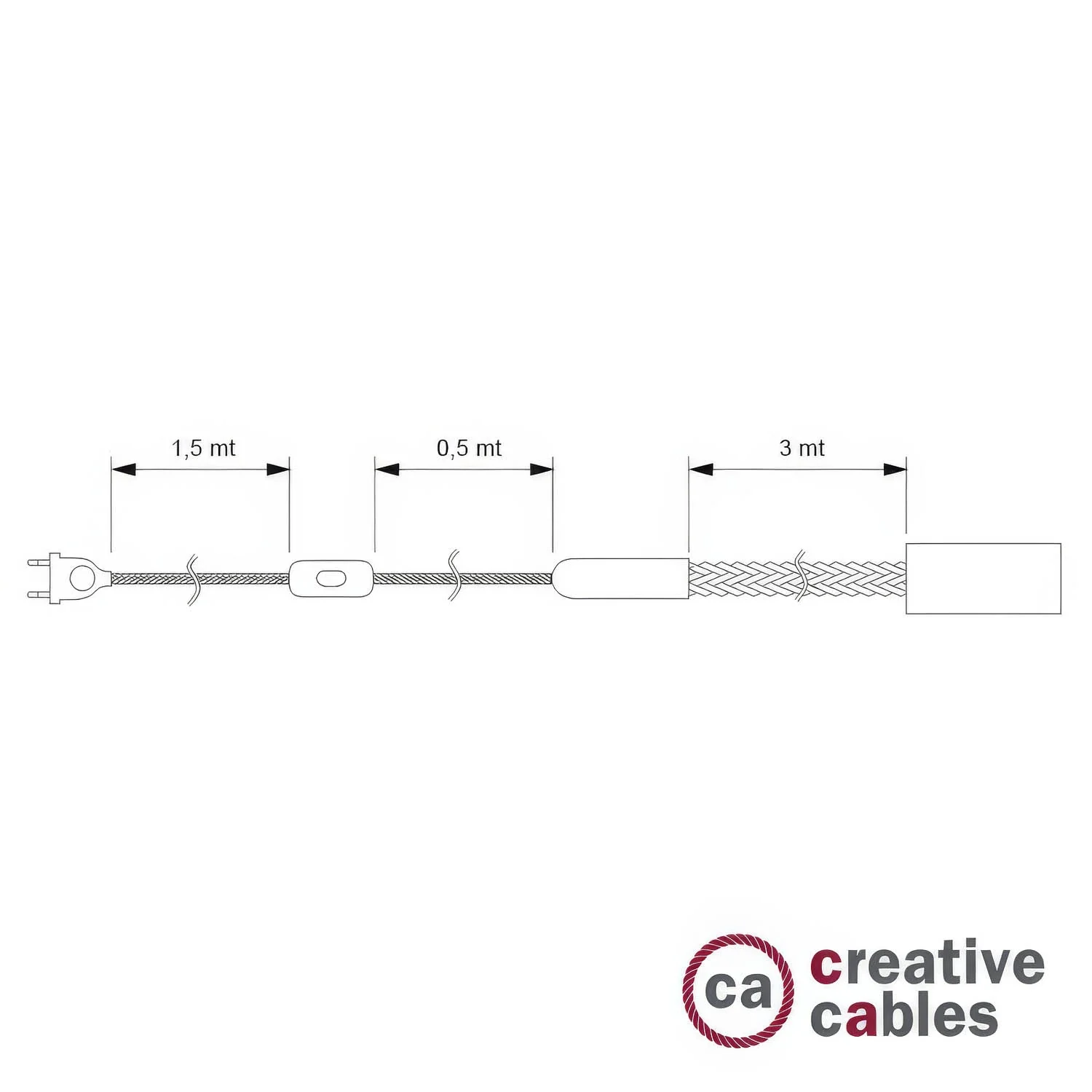 SnakeBis Corda – Plug-in-Lampe mit geflochtenem Juteseil - Image 4