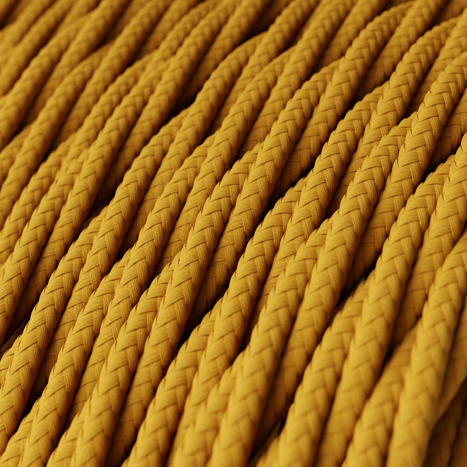 SnakeBis Twisted – Anschluss mit Lampenfassung, geflochtenem Stoffkabel TM25 und UK-Stecker - Image 2