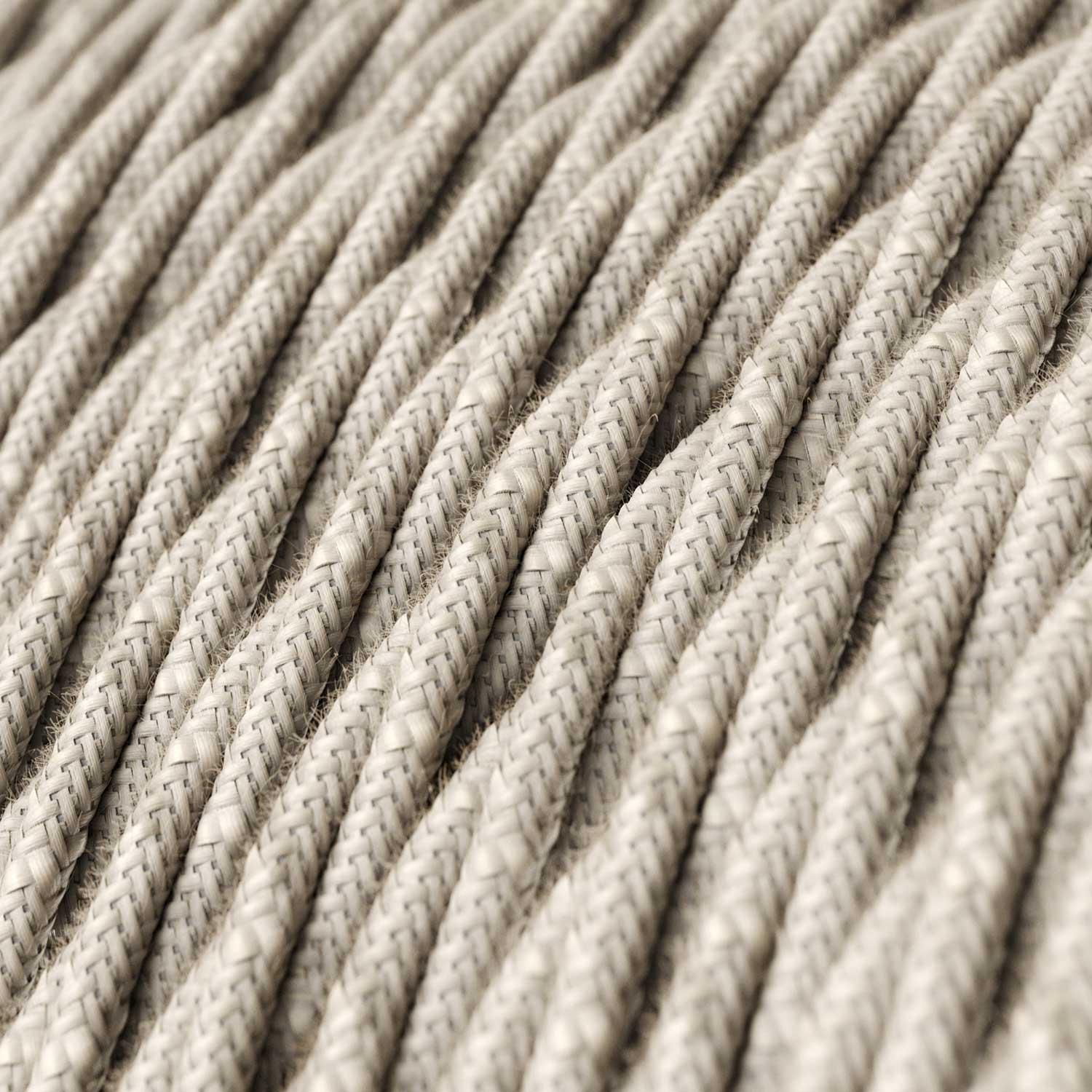 SnakeBis Twisted - Verkabelung mit Lampenfassung, geflochtenes Stoffkabel TN01 und UK-Stecker - Image 2