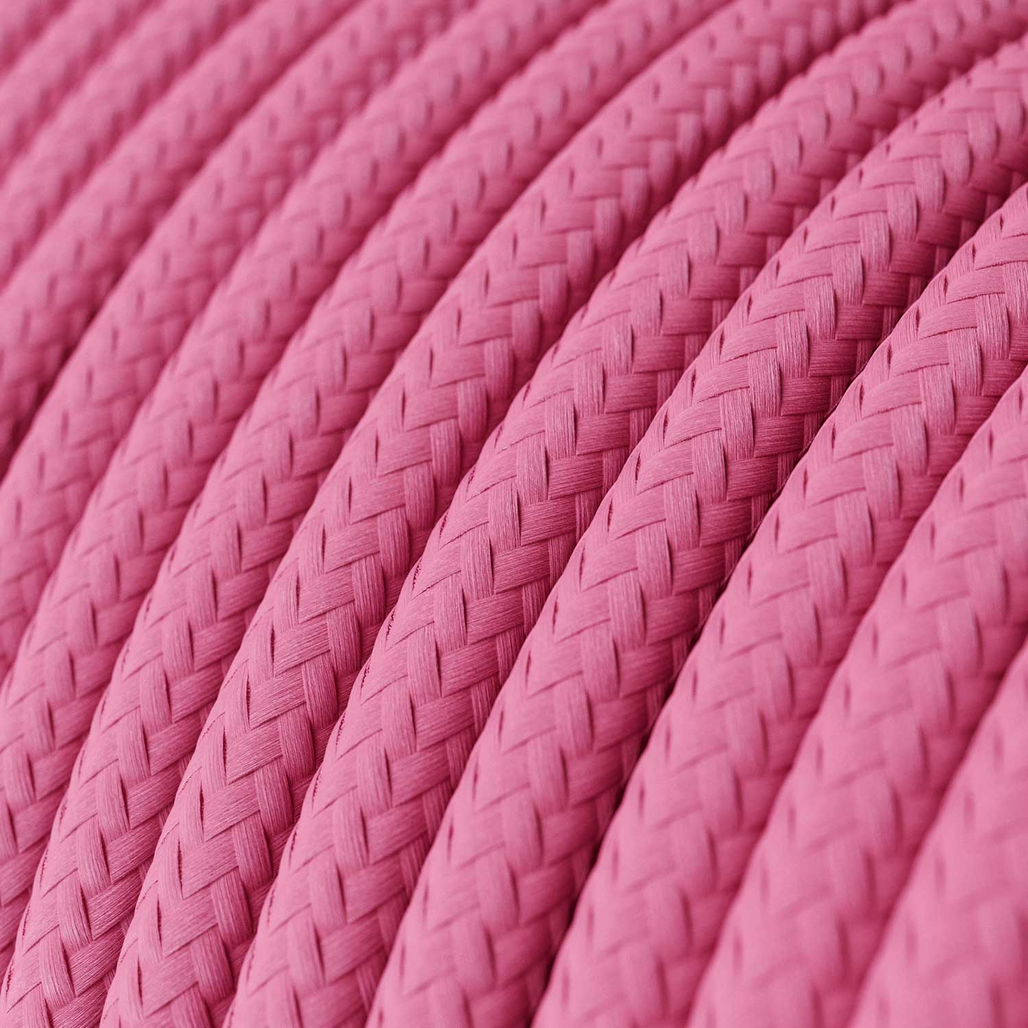 Glänzendes pinkes Elektrokabel – Das Original von Creative Cables, die beste Wahl für Ihre Lampen – RM08 - Image 2