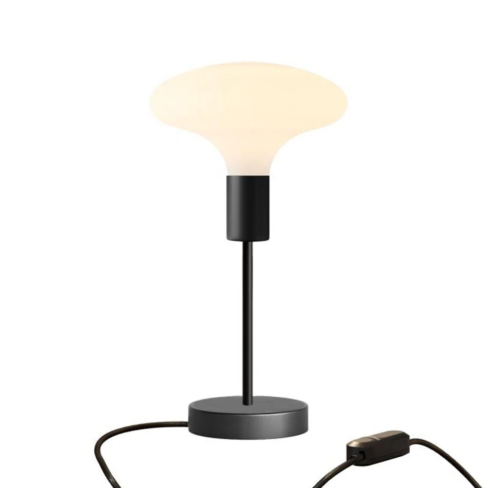 Tischleuchte Alzaluce Idra aus Metall mit UK-Stecker – Schwarz - Image 5
