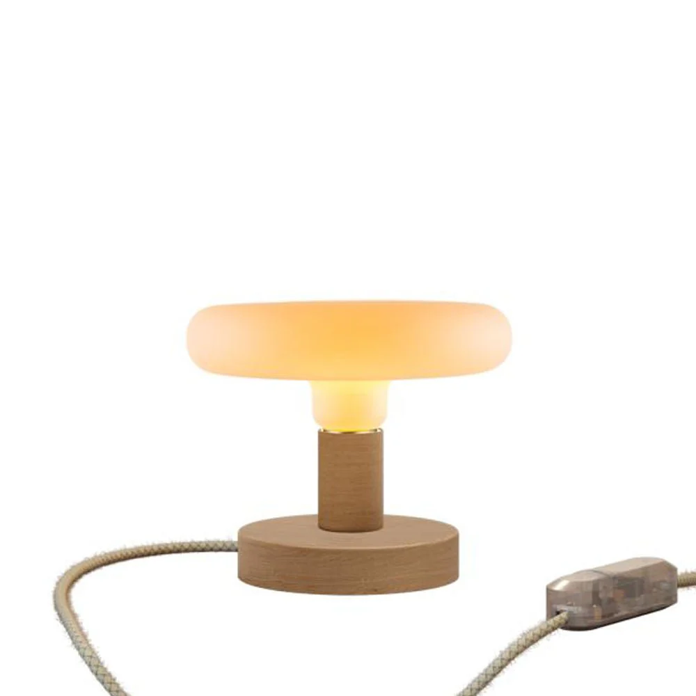 Tischlampe Posaluce Dash aus Holz – Natur - Image 5