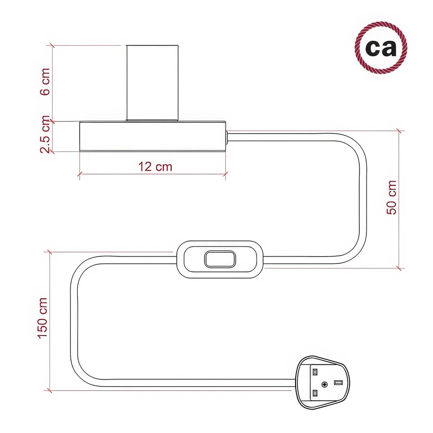 Tischlampe Posaluce Globo aus Metall und UK-Stecker – Satin Titan - Image 4