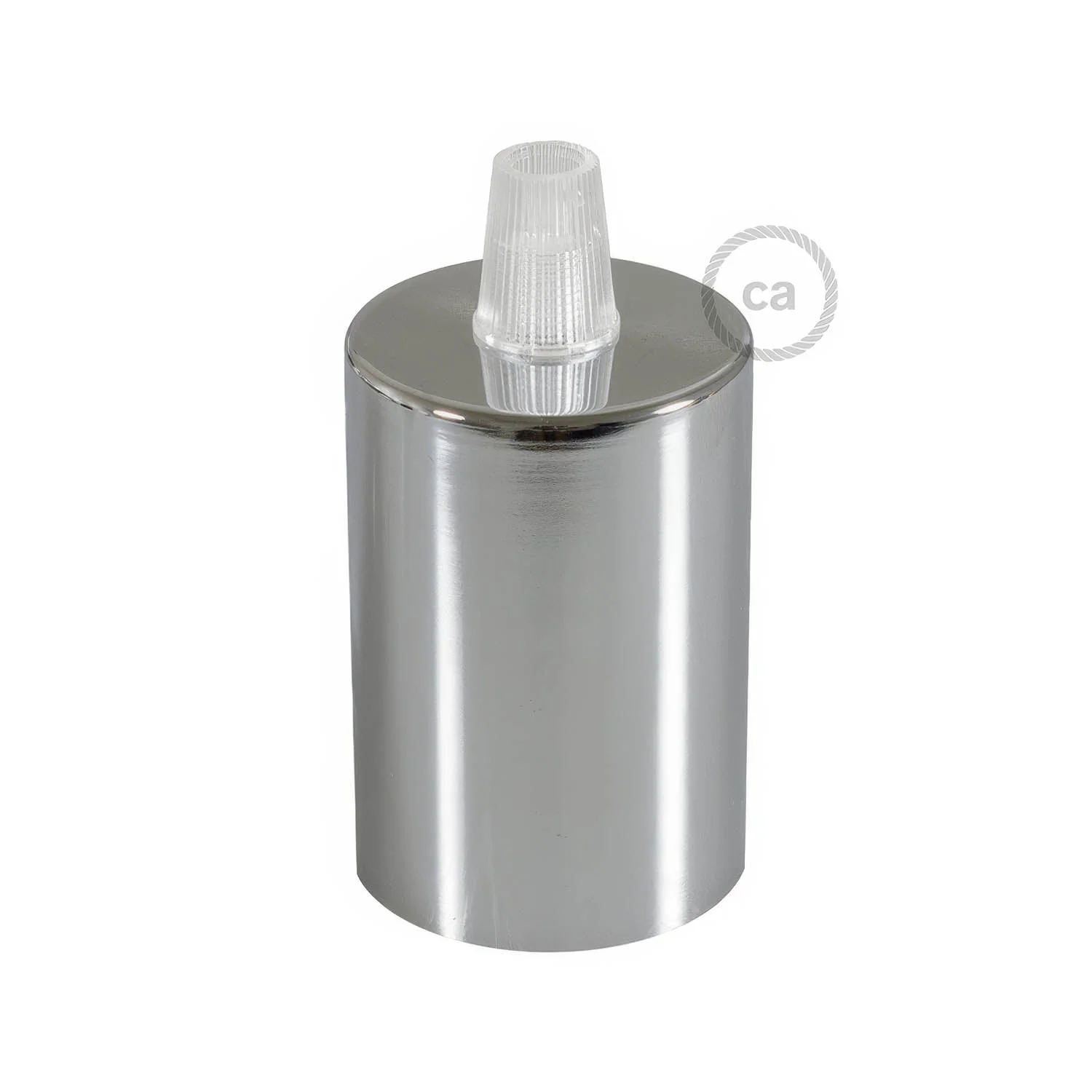 Flat Top Metall UL E26 Lampenfassung-Set - Chrom - Image 3