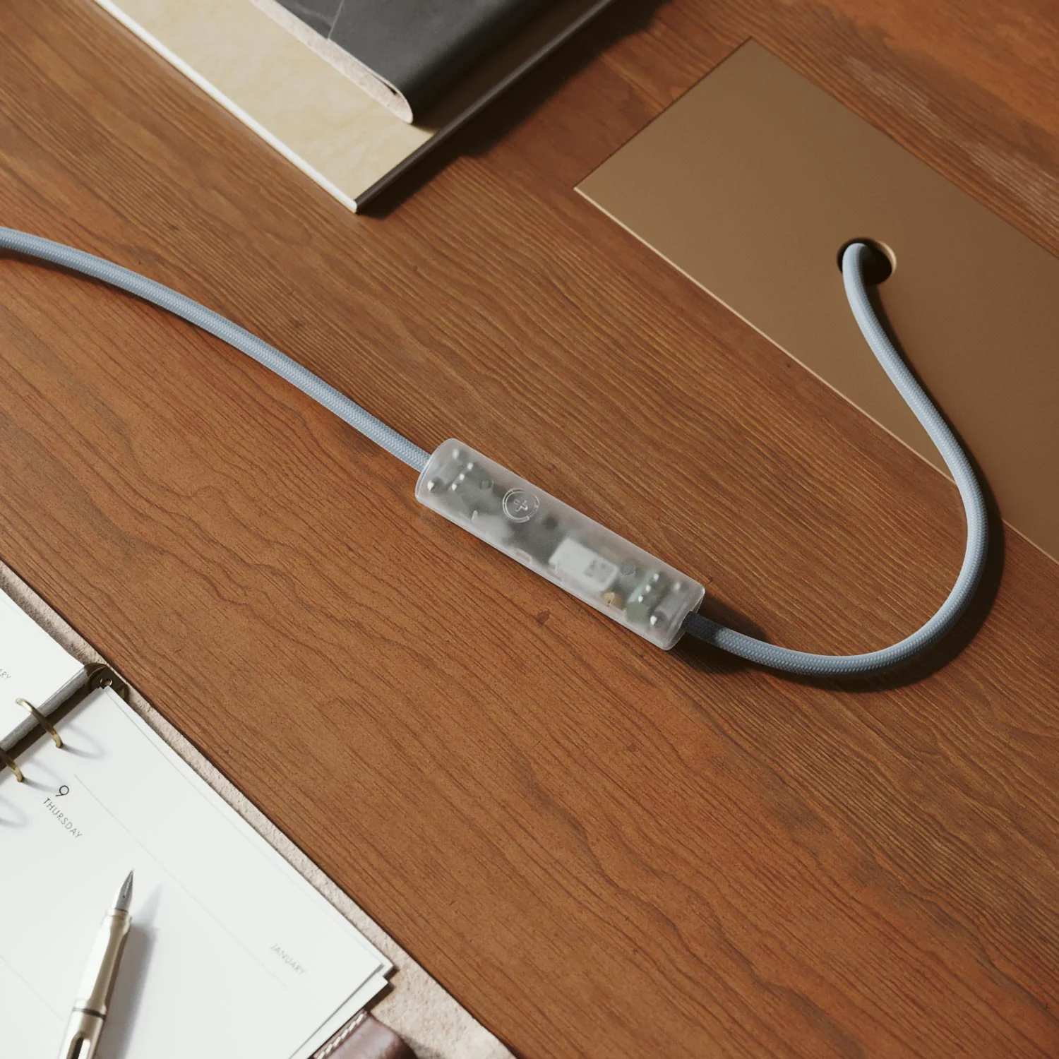 Universaldimmer mit Tastfunktion und Erdungsanschluss für Glühbirnen und dimmbare LEDs – Transparent - Image 3