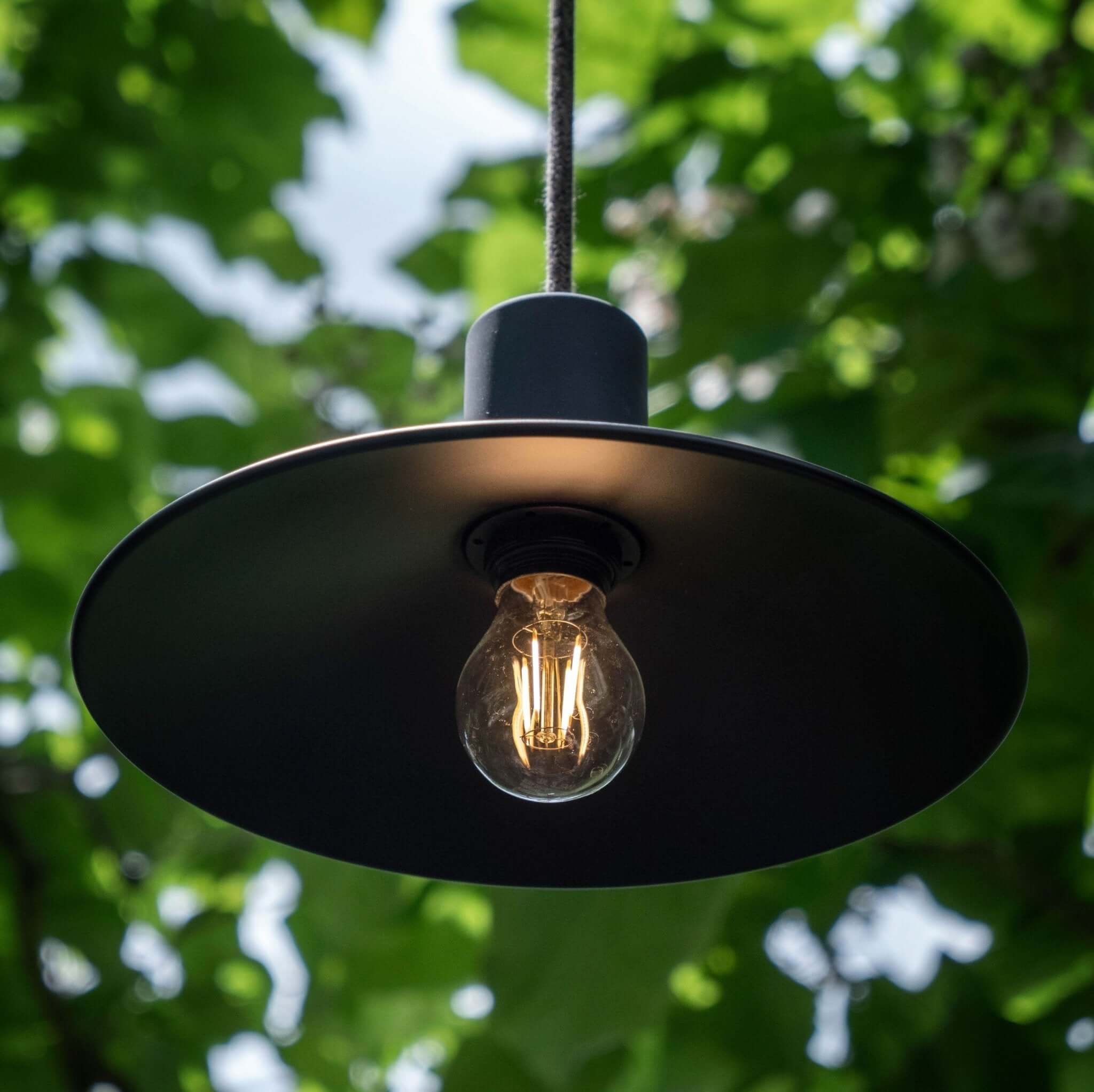UV-beständiges elektrisches Außerkabel rund, ummantelt mit natürlichem Leinen Braun SN04 – kompatibel mit Eiva Outdoor IP65 - Image 3