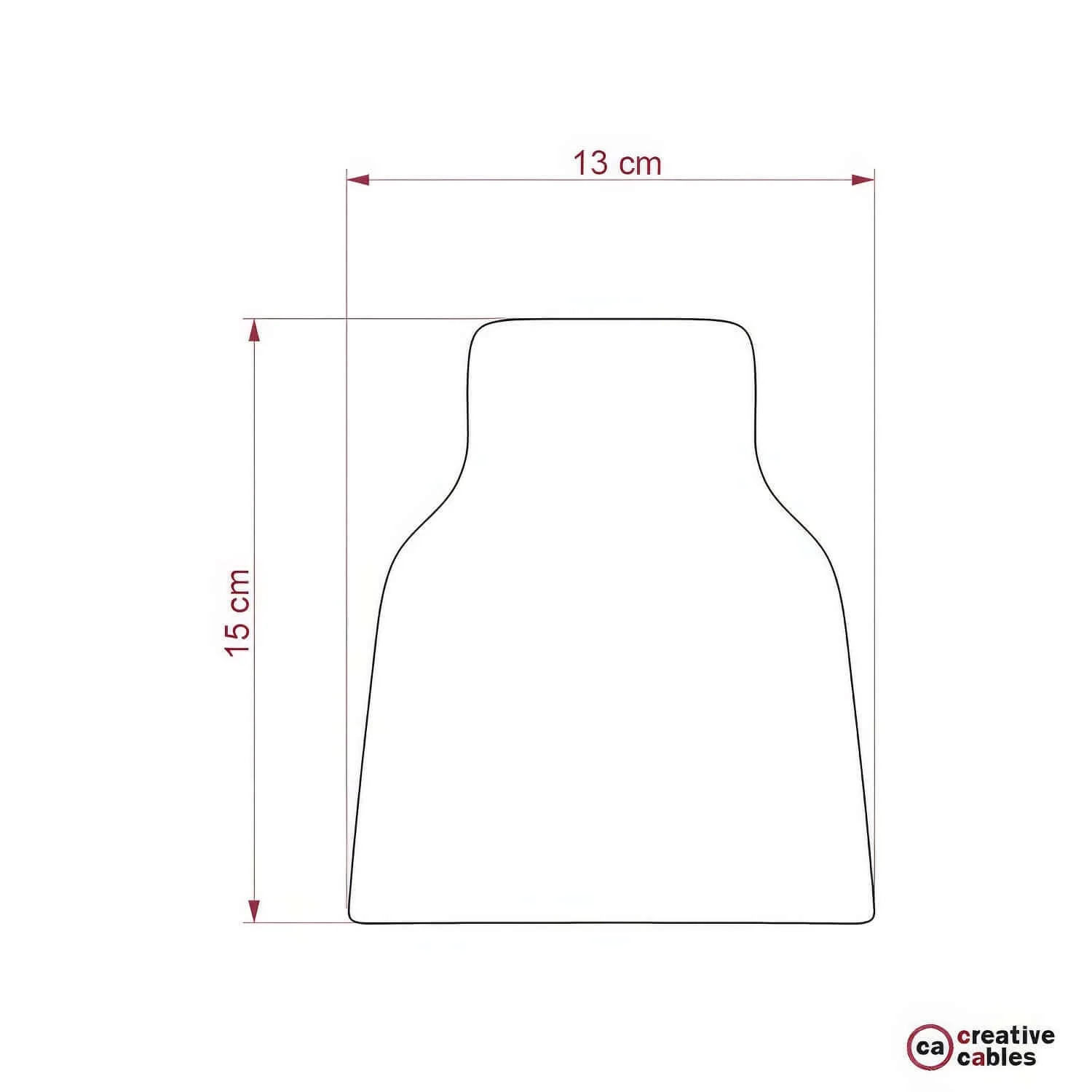 Vasenschirm aus Keramik, Kollektion Materia – Made in Italy – Betonoptik - Image 4