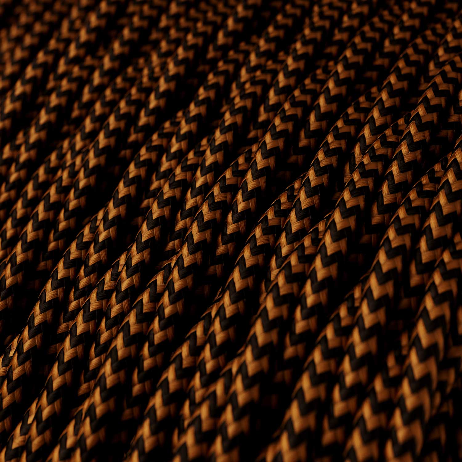 Vintage-Pendelleuchte für Stromschienen mit geflochtenem Kabel – Satinbronze - Image 3