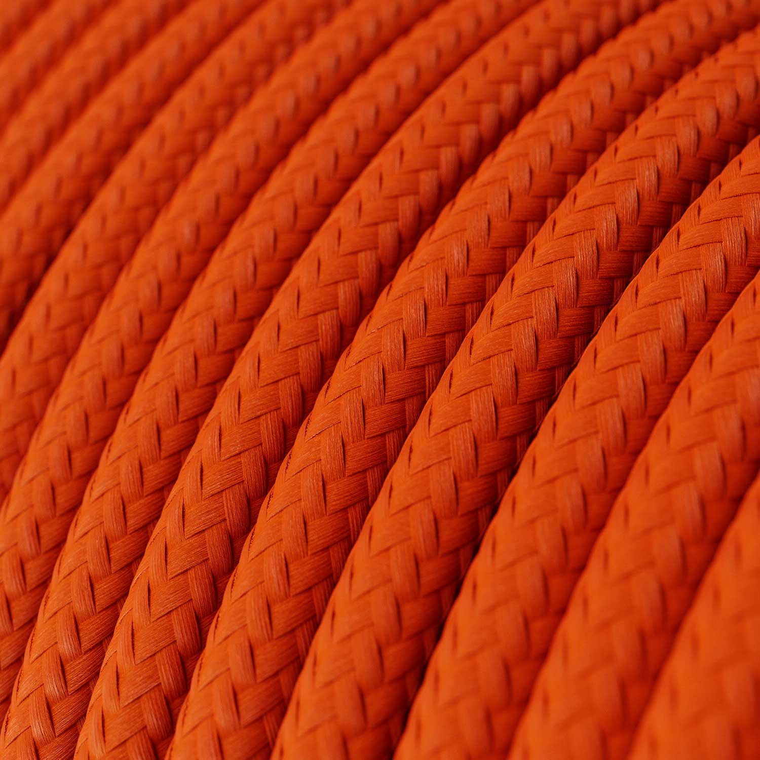 Wandleuchte Spostaluce mit Stecker, 3 Ghost-Glühbirnen und orangem Kabel - Image 4