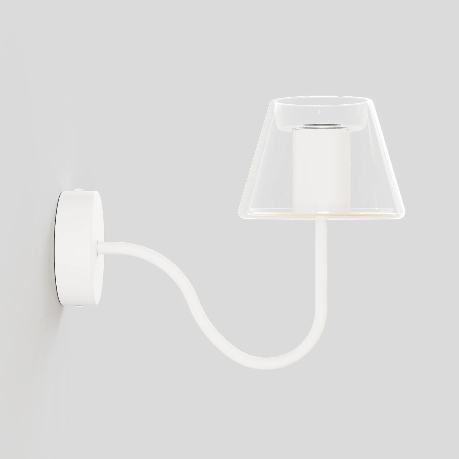 Wandleuchte Fermaluce G07 mit S-Ausleger – Mattweiß - Image 4
