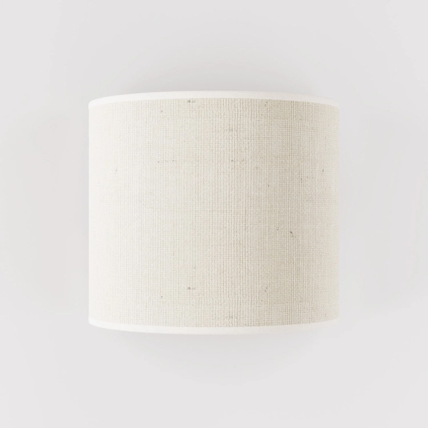 Wandleuchte Ventola mit Lampenschirm aus hellem Jutestoff – Made in Italy - Image 3
