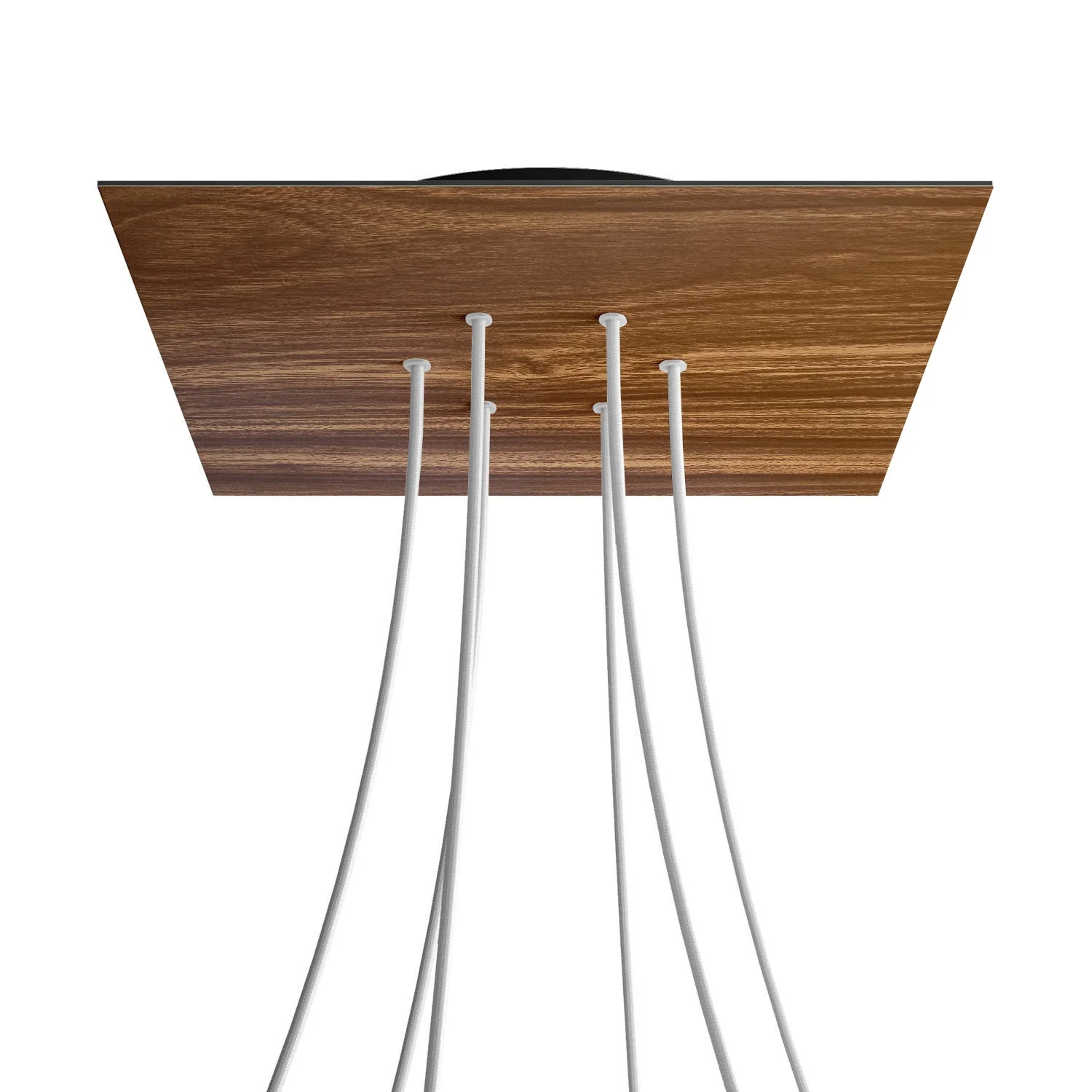 Rosone XXL Rose-One quadratisch, 400 mm mit 6 Löchern und 4 Seitenbohrungen – Holz - Image 8