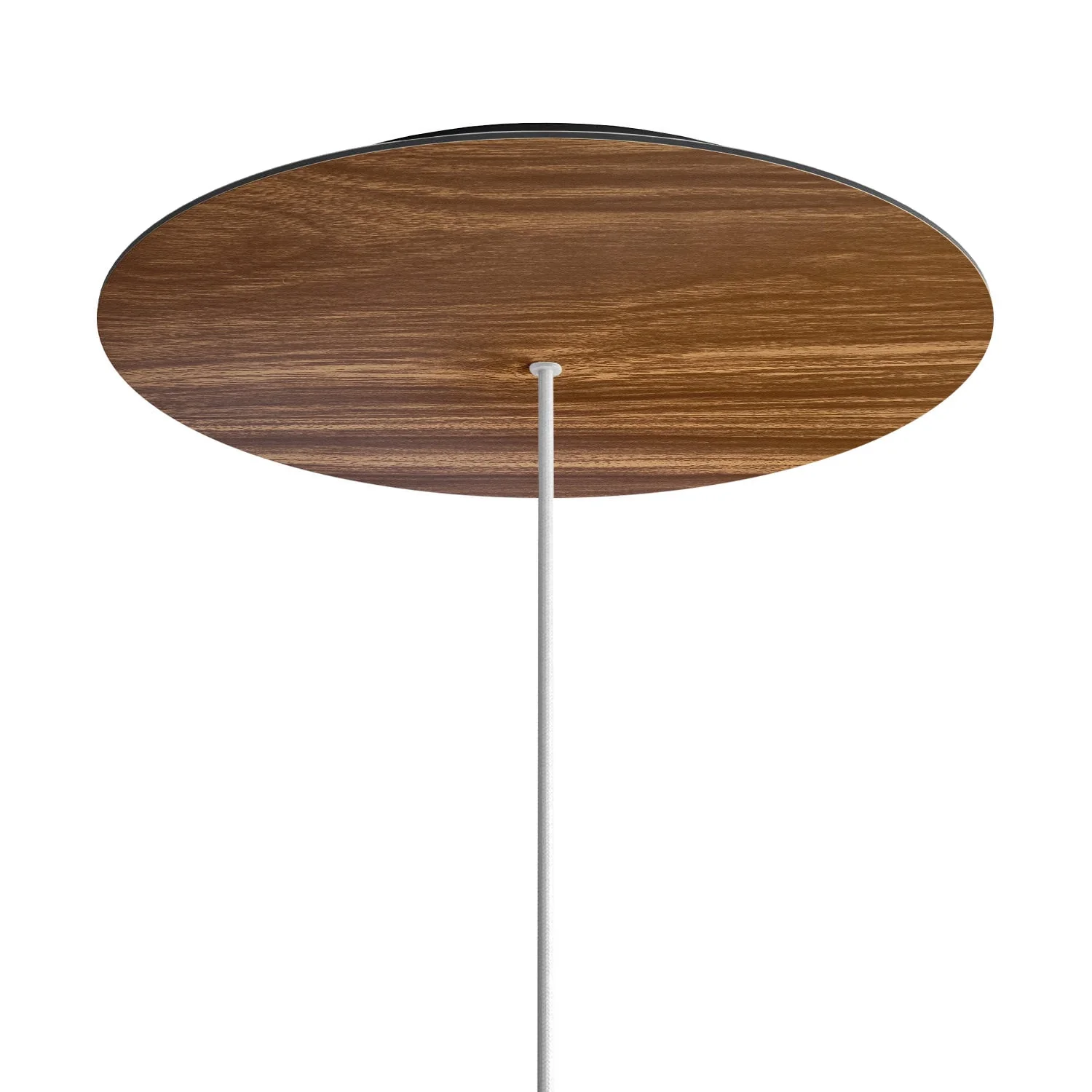 XXL Rose-One runder Baldachin, Durchmesser 400 mm mit 1 Bohrung und 4 seitlichen Bohrungen – Holz - Image 8