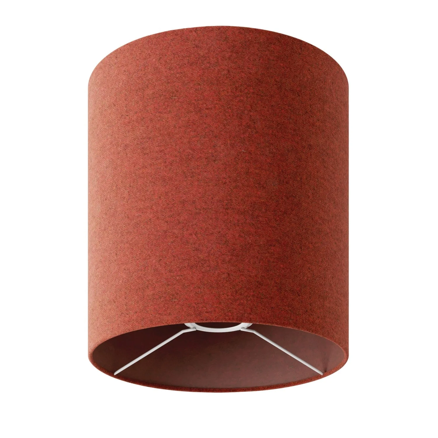 Cilindro M Lampenschirm aus Stoff mit E27-Fassung – Made in Italy – Hummerwolle