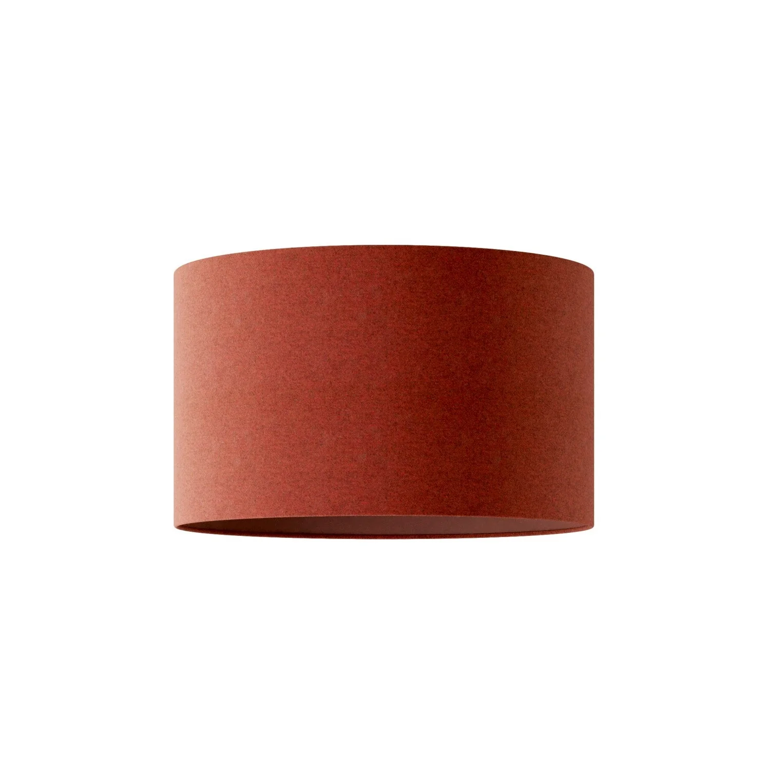 Zylindrischer Lampenschirm L aus Stoff mit E27-Fassung – Made in Italy – Hummerwolle