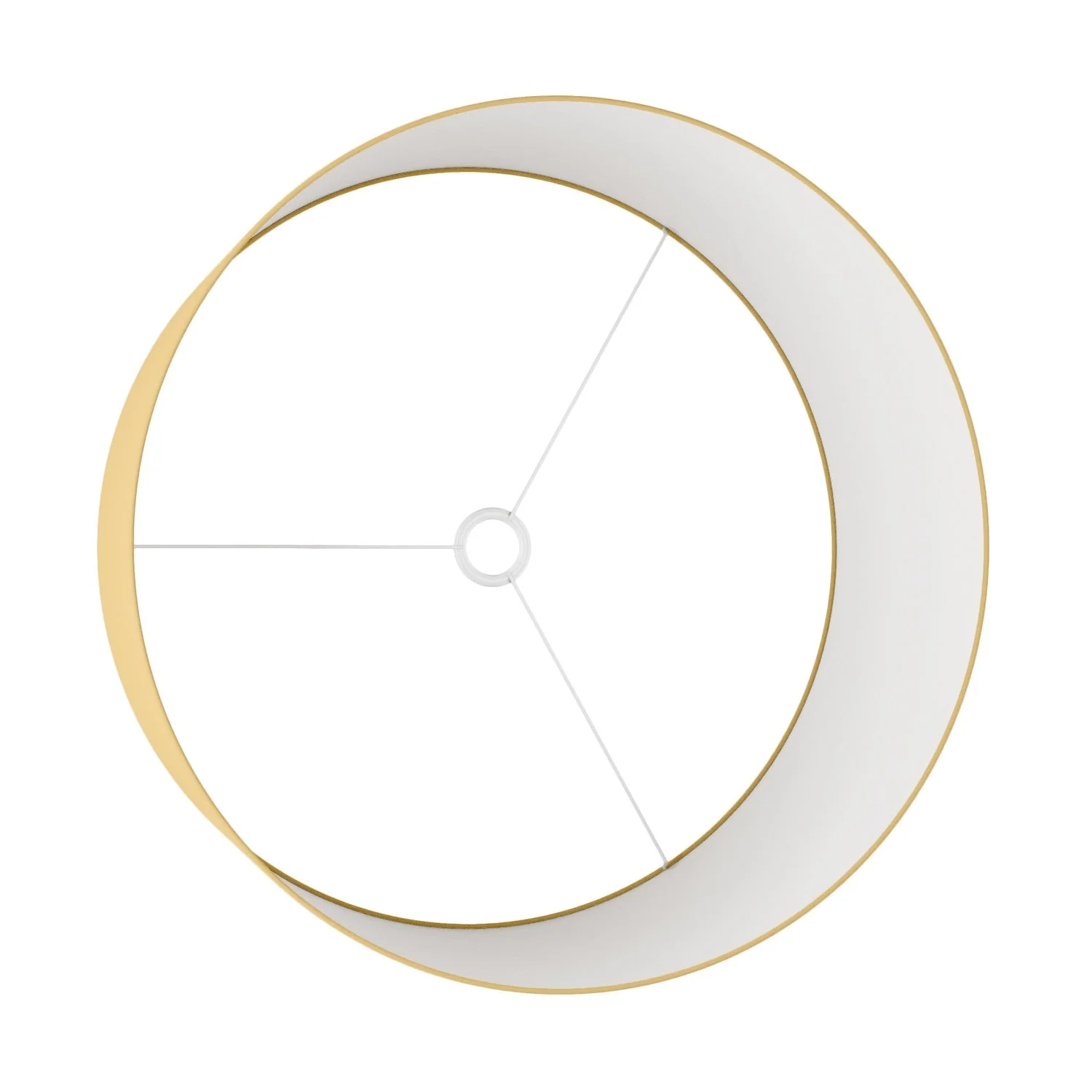 Lampenschirm Cilindro XXL aus Stoff mit E27-Anschluss – Made in Italy – Arenal Gold - Image 3